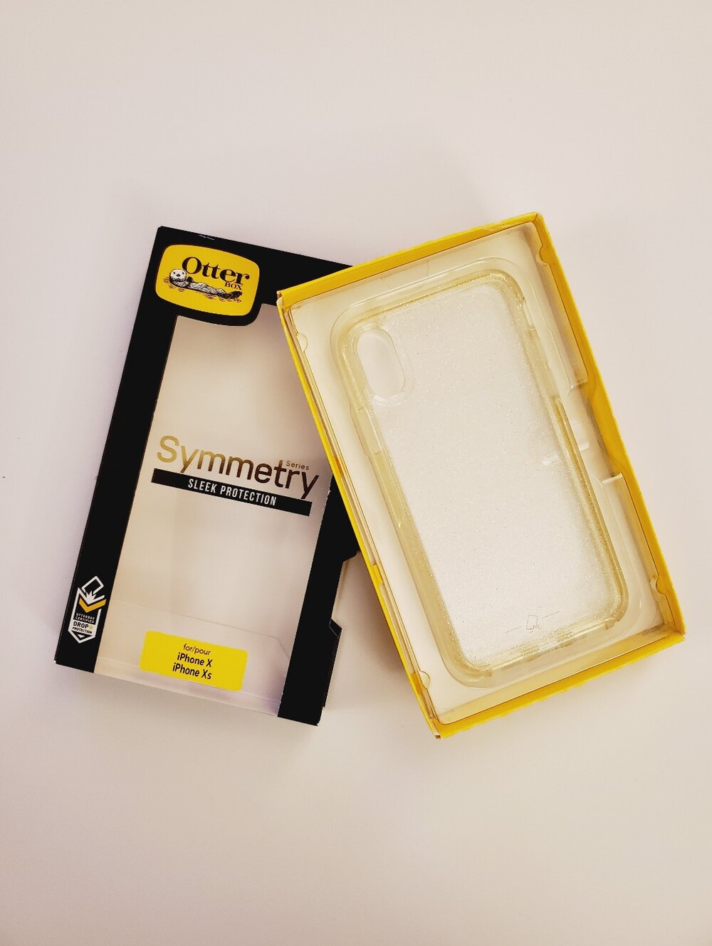 OtterBox Symettry  Clear Series Case for iPhone Xs & iPhone X - Stardust